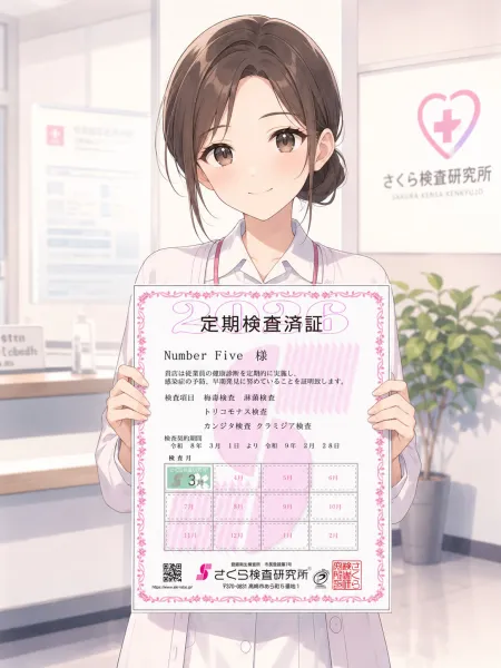 Number Five 【スタッフ】安心・安全への取り組み